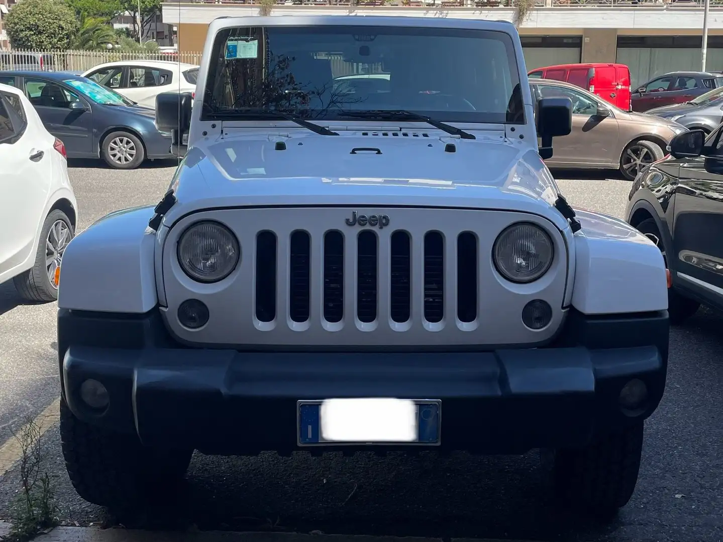 Jeep Wrangler 2.8 CRD DPF SAHARA AUTO Bianco - 1