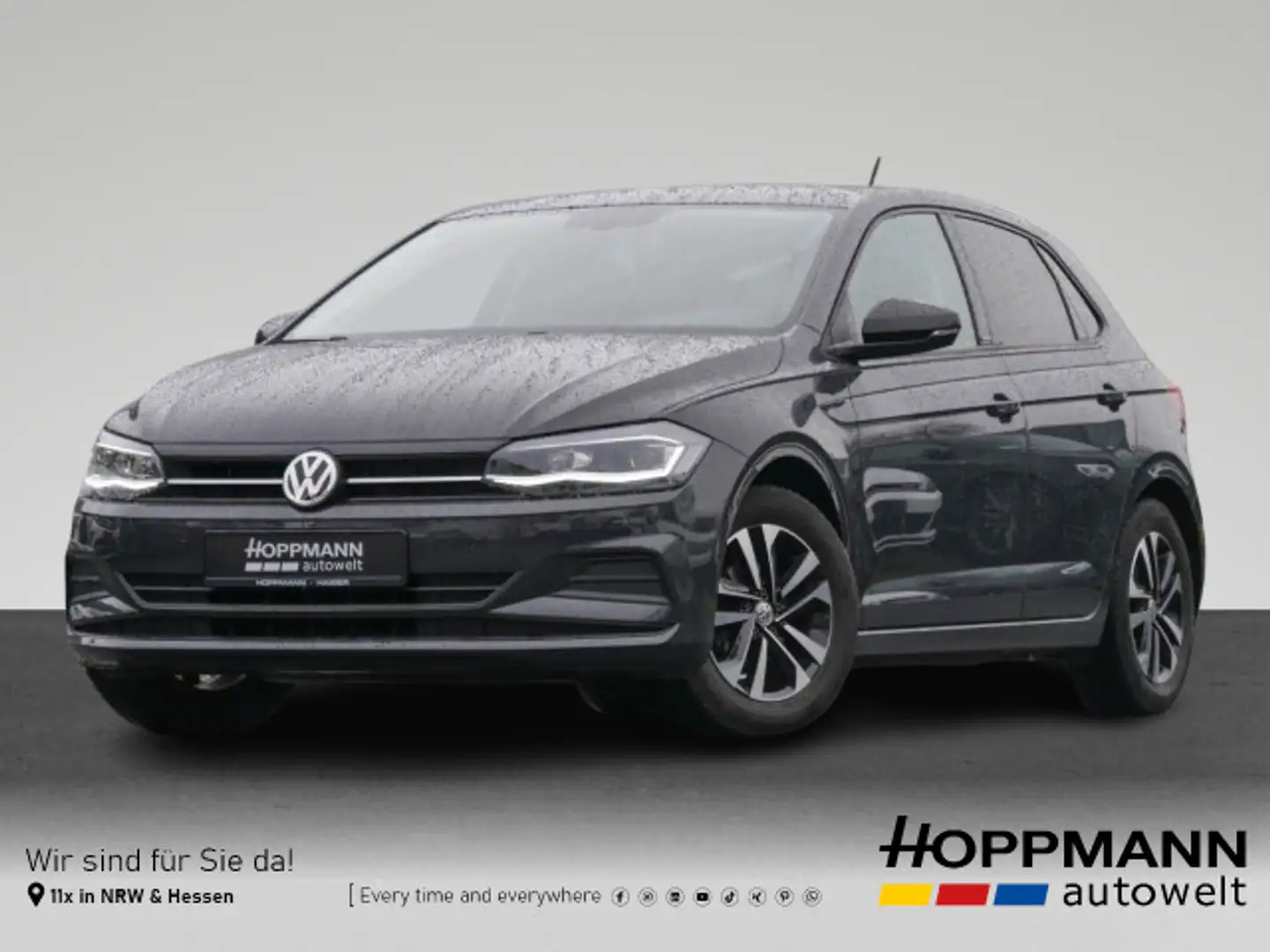 Volkswagen Polo 1.0 IQ-Drive LED AppConnect Klima Grau - 1