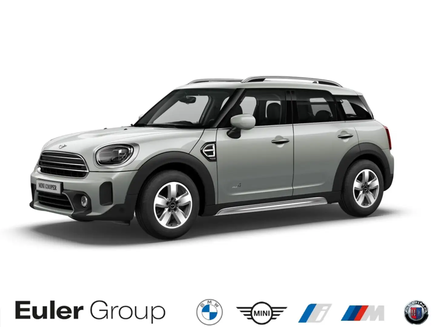 MINI Cooper Countryman ALL4 El. Panodach Panorama Navi Leder HarmanKardon Silber - 1