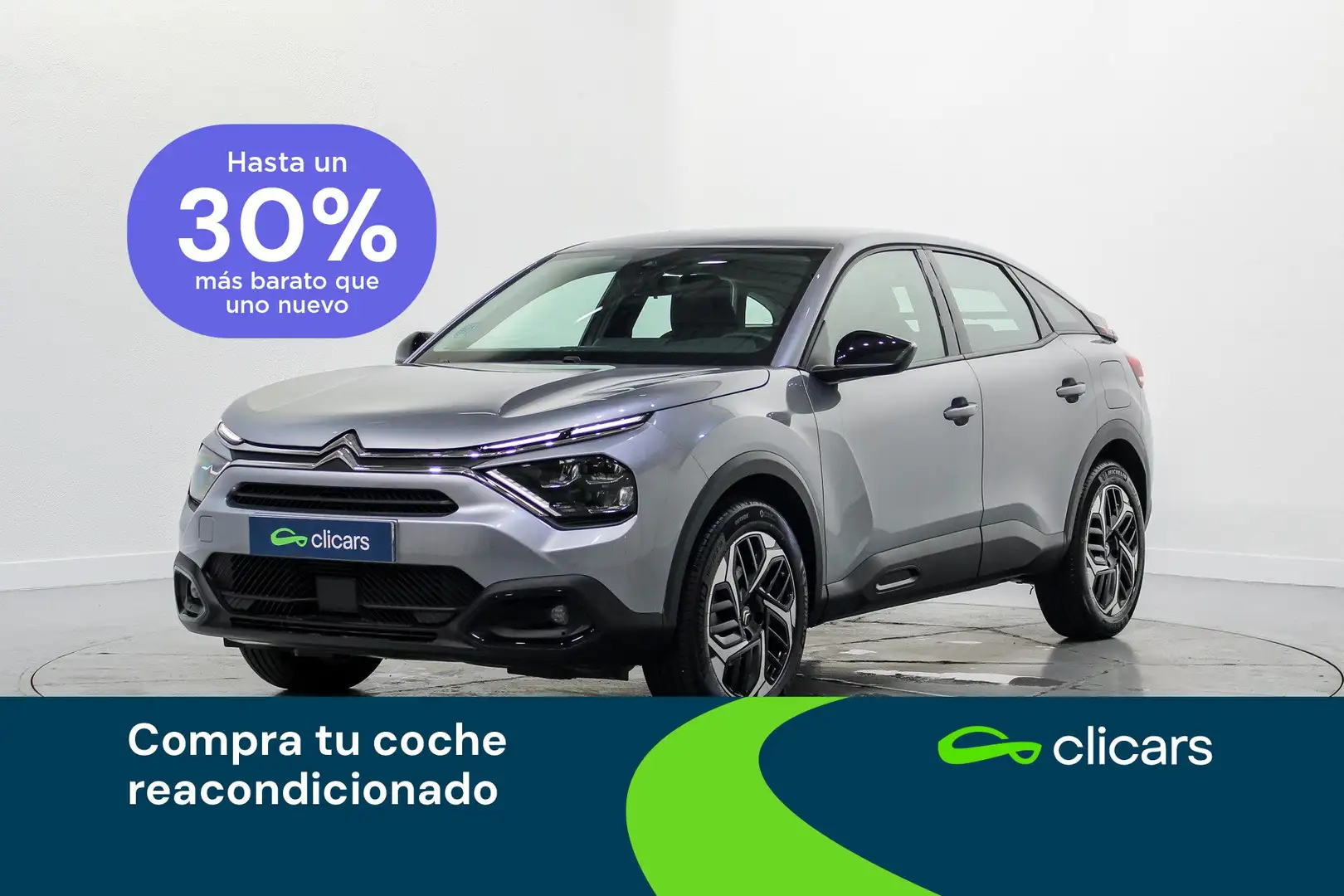 Citroen C4 1.2 PureTech Plus S&S 130 Plateado - 1