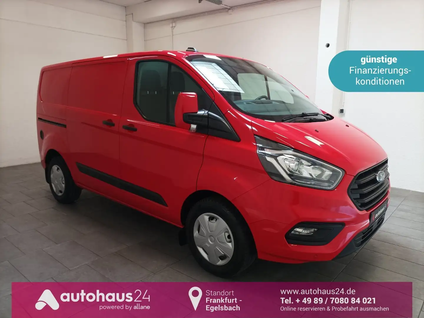 Ford Transit Custom 2.0 TDCi PDC|Klima|DAB| Rosso - 1