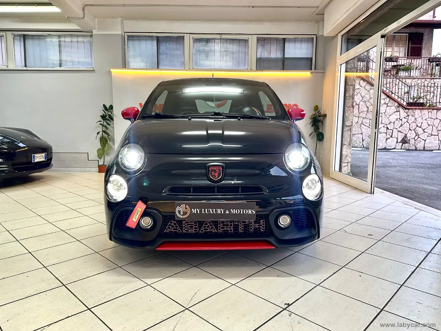 Abarth 595 Turismo 1.4 Turbo T-Jet 165 CV UNIPRO*TAGLIANDI DOC Czarny - 2