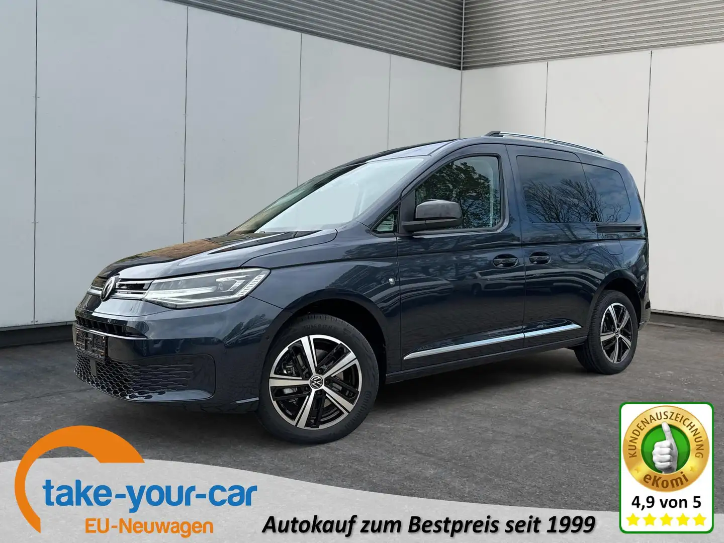 Volkswagen Caddy Style LED+ PDC+KAMERA+SHZ+APP-CONNECT 1.5 TSI 8... Blauw - 1