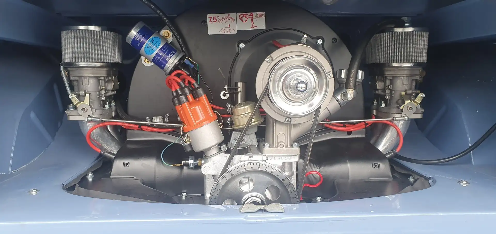 Volkswagen T1 Doka Kék - 2