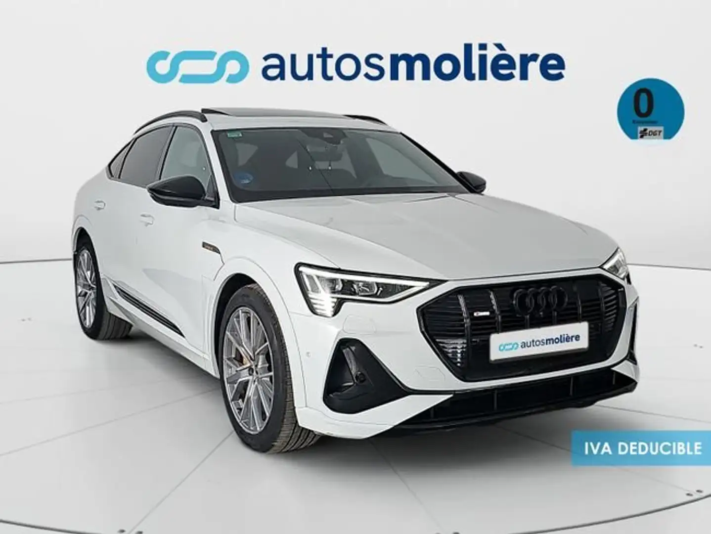 Audi e-tron 55 quattro Black line edition Blanco - 2