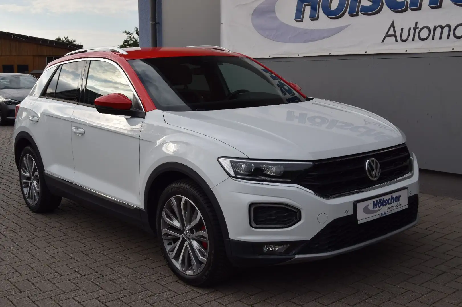 Volkswagen T-Roc 2.0 !AUTOM! 4MOTION Sport,Navi,E.Heckklap, Weiß - 1