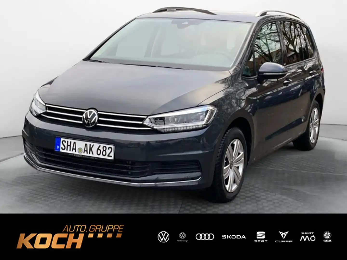 Volkswagen Touran 2.0TDI Move DSG 7-Sitzer AHK Navi LED Grau - 1