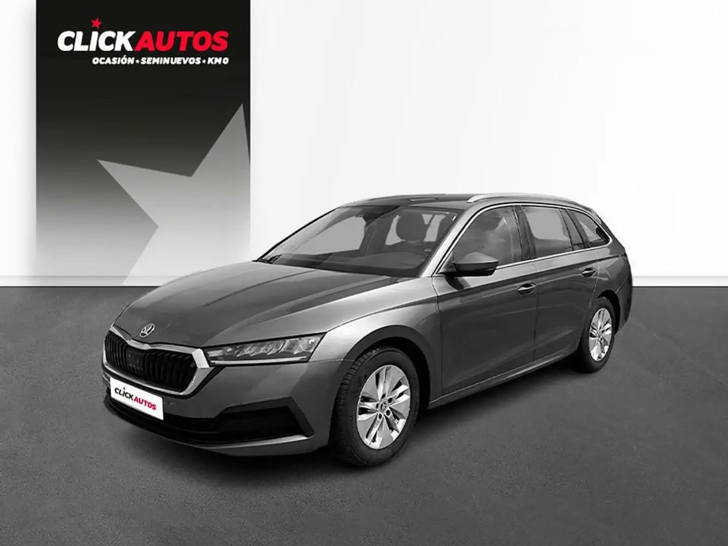 Skoda Octavia Combi 2.0TDI Ambition 110kW Gris - 1