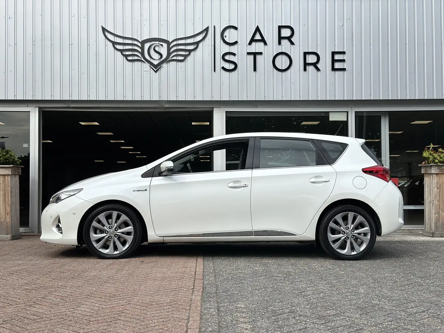 Toyota Auris 1.8 Hybrid Lease Pro |CAMERA|CRUISE|NAVI|ST VWM Blanc - 2
