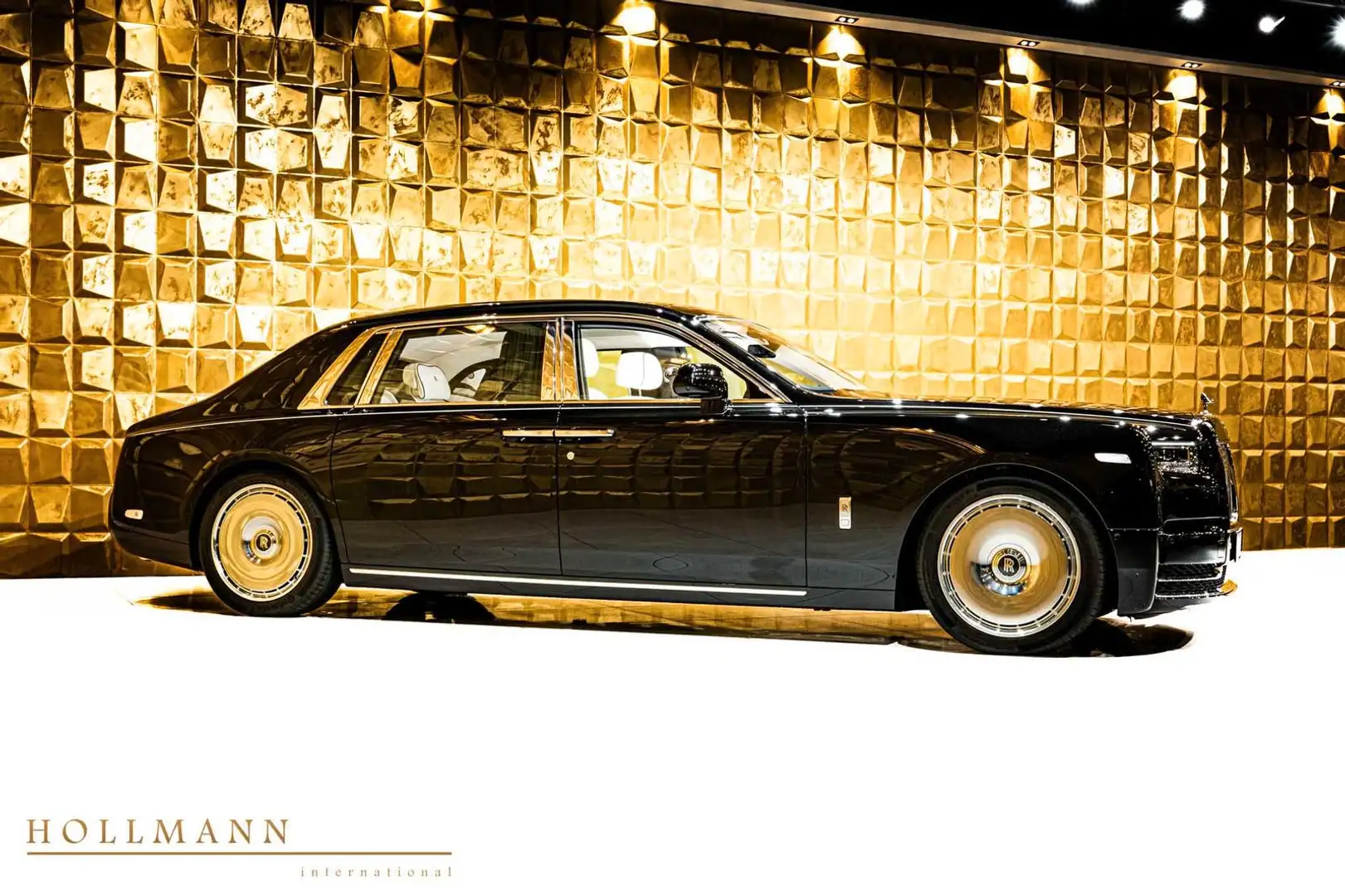 Rolls-Royce Phantom EWB +Shooting Star+Bespoke+ Negru - 2
