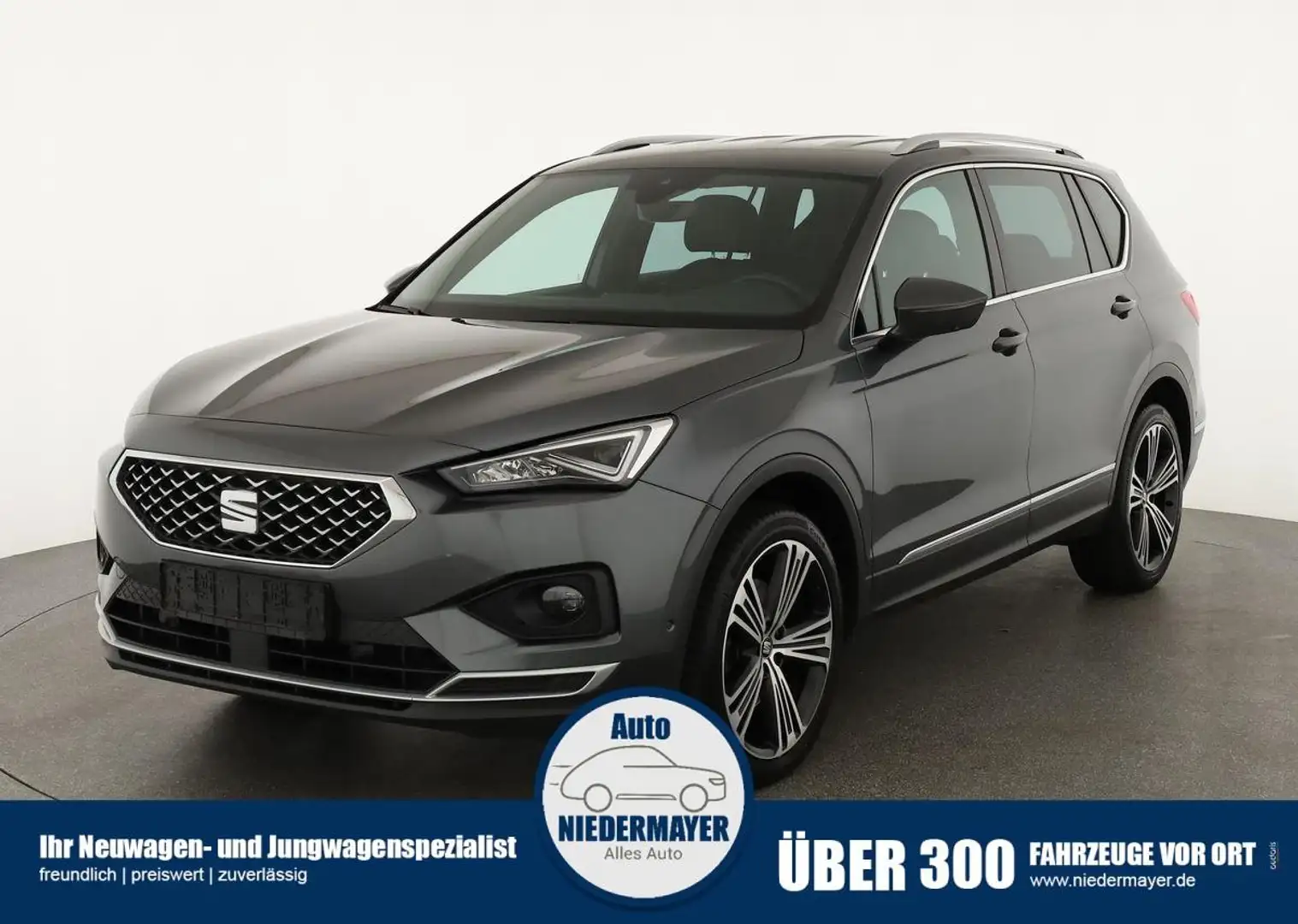 SEAT Tarraco 2.0 TSI DSG 4Drive Xcellence, 7-Sitzer, AHK, DAB, Grau - 1