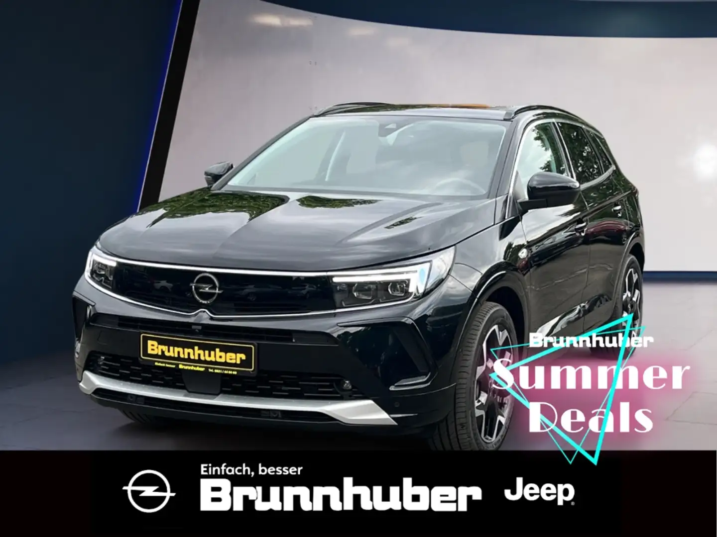 Opel Grandland Elegance PHEV 1.6 Turbo Hybrid EU6e, 165 kW (224 P Schwarz - 1