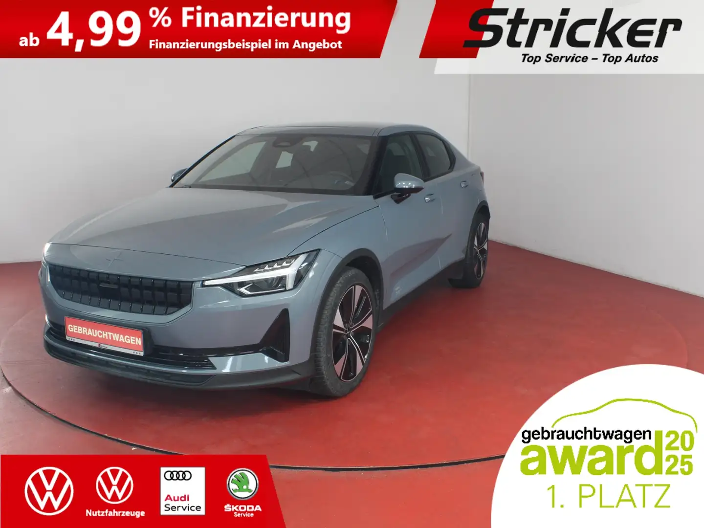 Polestar 2 Long Range Dual Motor 368,-ohne Anzahlung Pilot-L Argintiu - 2