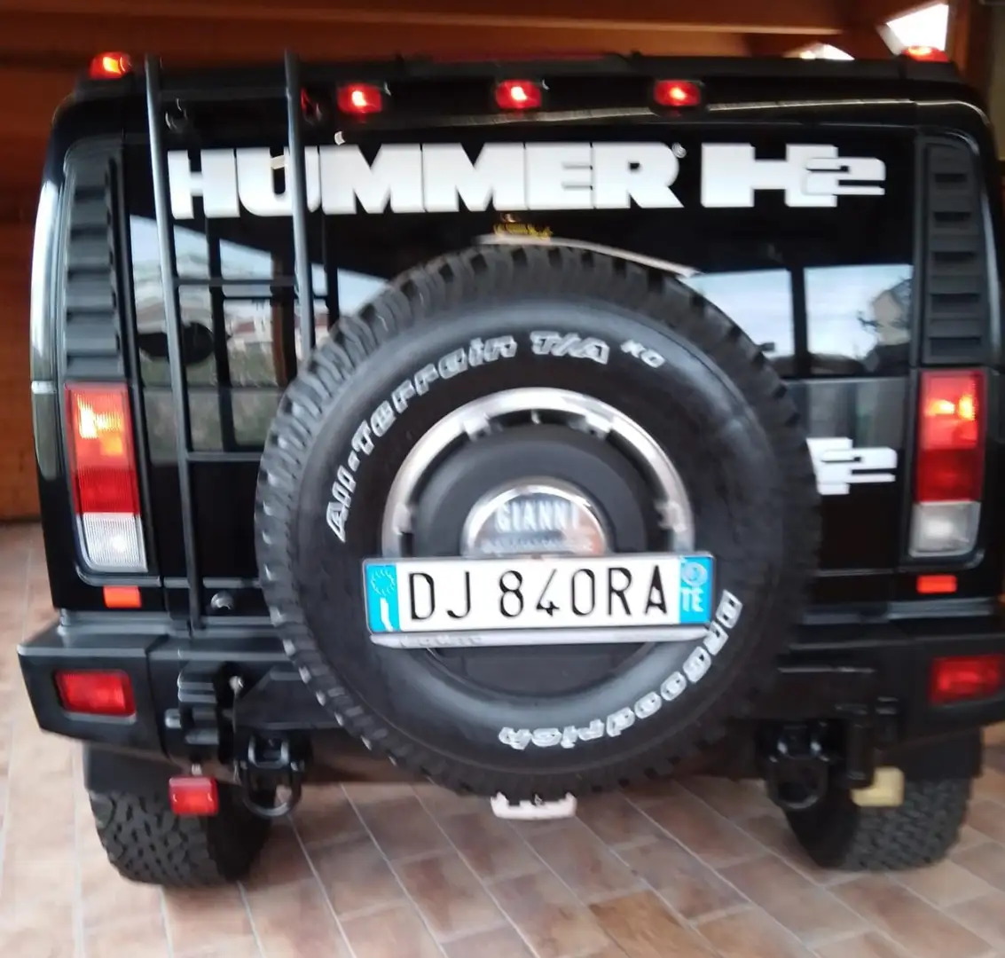 HUMMER H2 H2 SUV 6.0 V8 Luxury auto Negro - 2