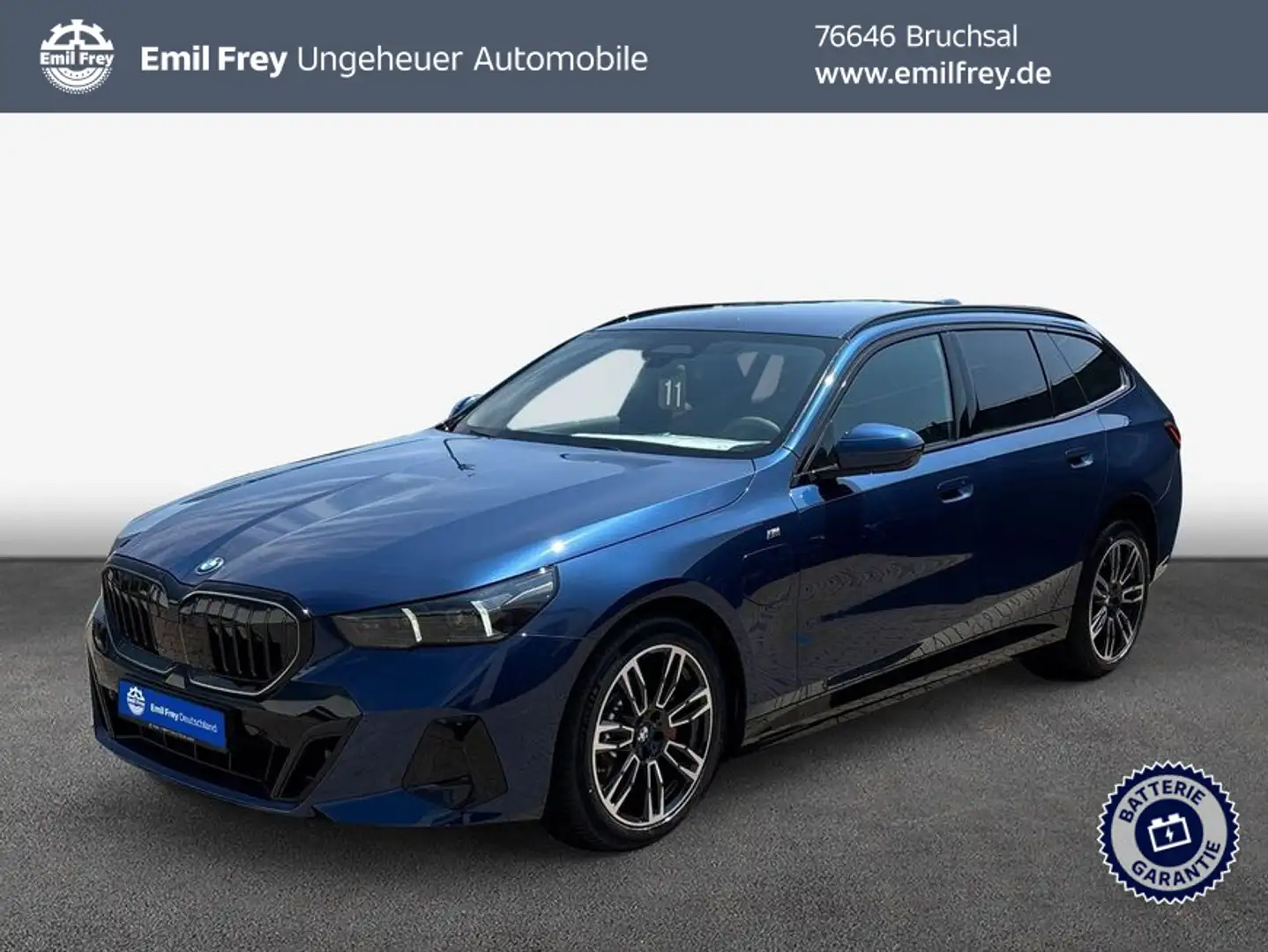 BMW 530 e xDrive Touring Aut. 140 kW, 5-türig Blauw - 1