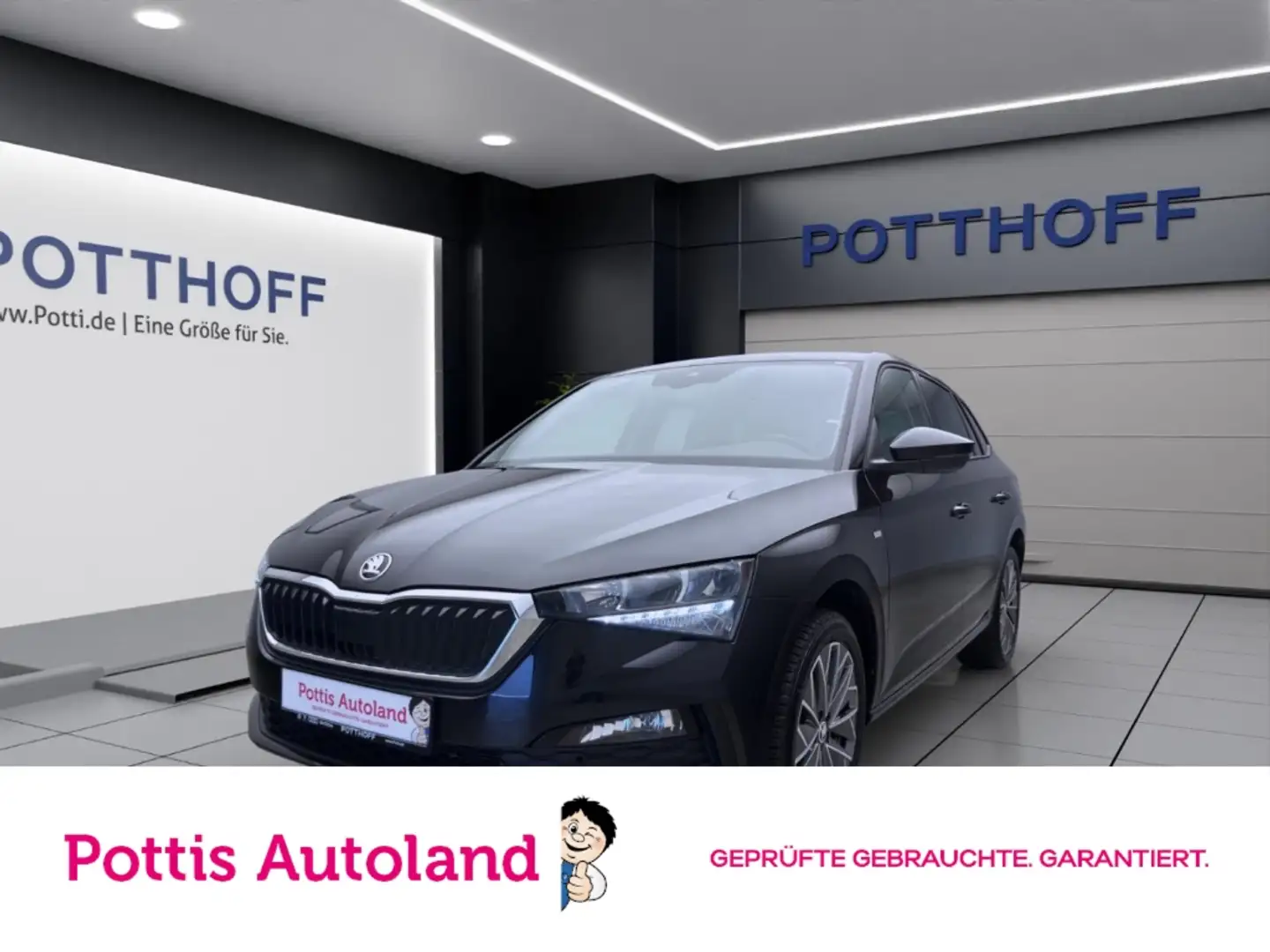 Skoda Scala 1.0 TSI DSG TOUR NAVI KAMERA ACC LM17 Schwarz - 1