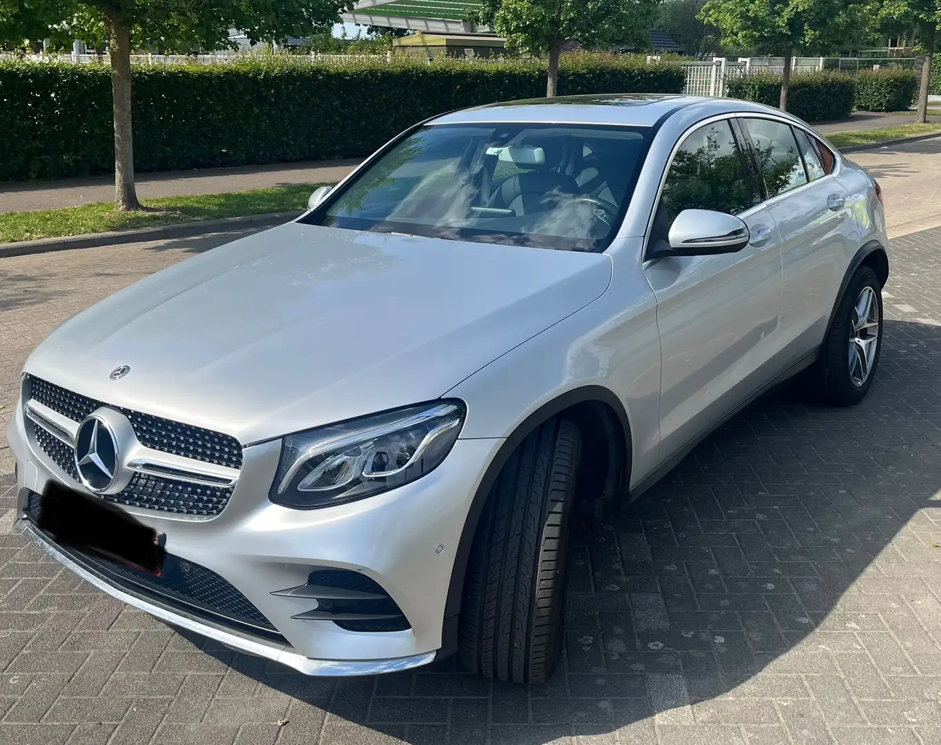 Mercedes-Benz GLC 250 GLC 250 d Coupe 4Matic 9G-TRONIC AMG Line Argent - 2