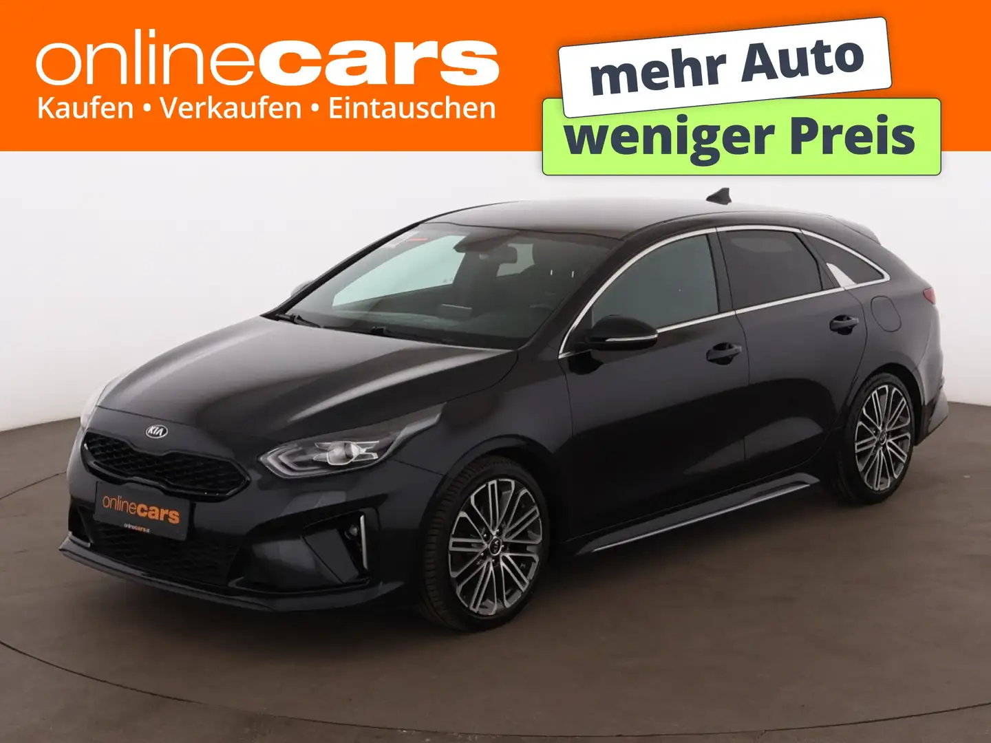 Kia ProCeed / pro_cee'd ProCeed 1.4 T-GDI GT-Line Aut LED AHK LEDER NAVI Schwarz - 1