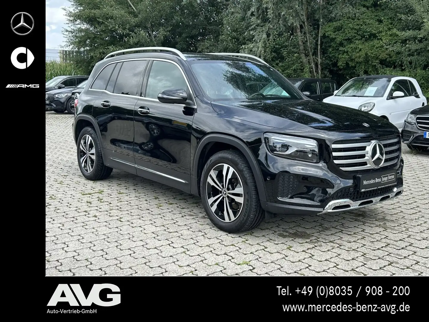 Mercedes-Benz GLB 200 GLB 200 d 4M Progressive Pano Multibeam Park RF Schwarz - 2
