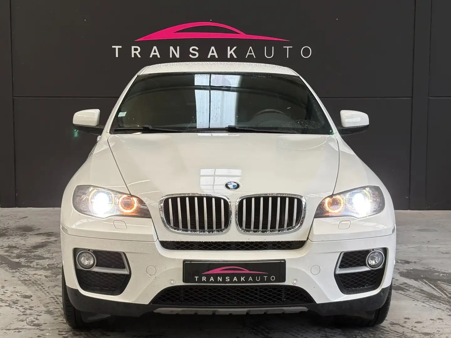 BMW X6 X6 xDrive40d 306ch Luxe A Weiß - 2