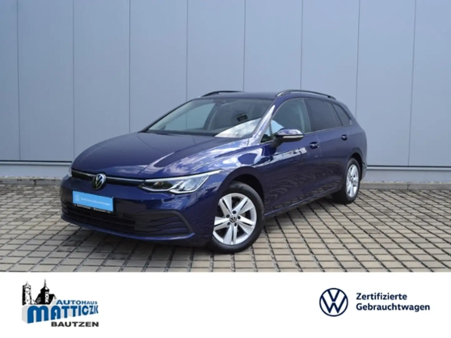 Volkswagen Golf Variant VIII Variant 2.0 TDI Life LED/NAVI+VZE/BUSINESS-P Blau - 1