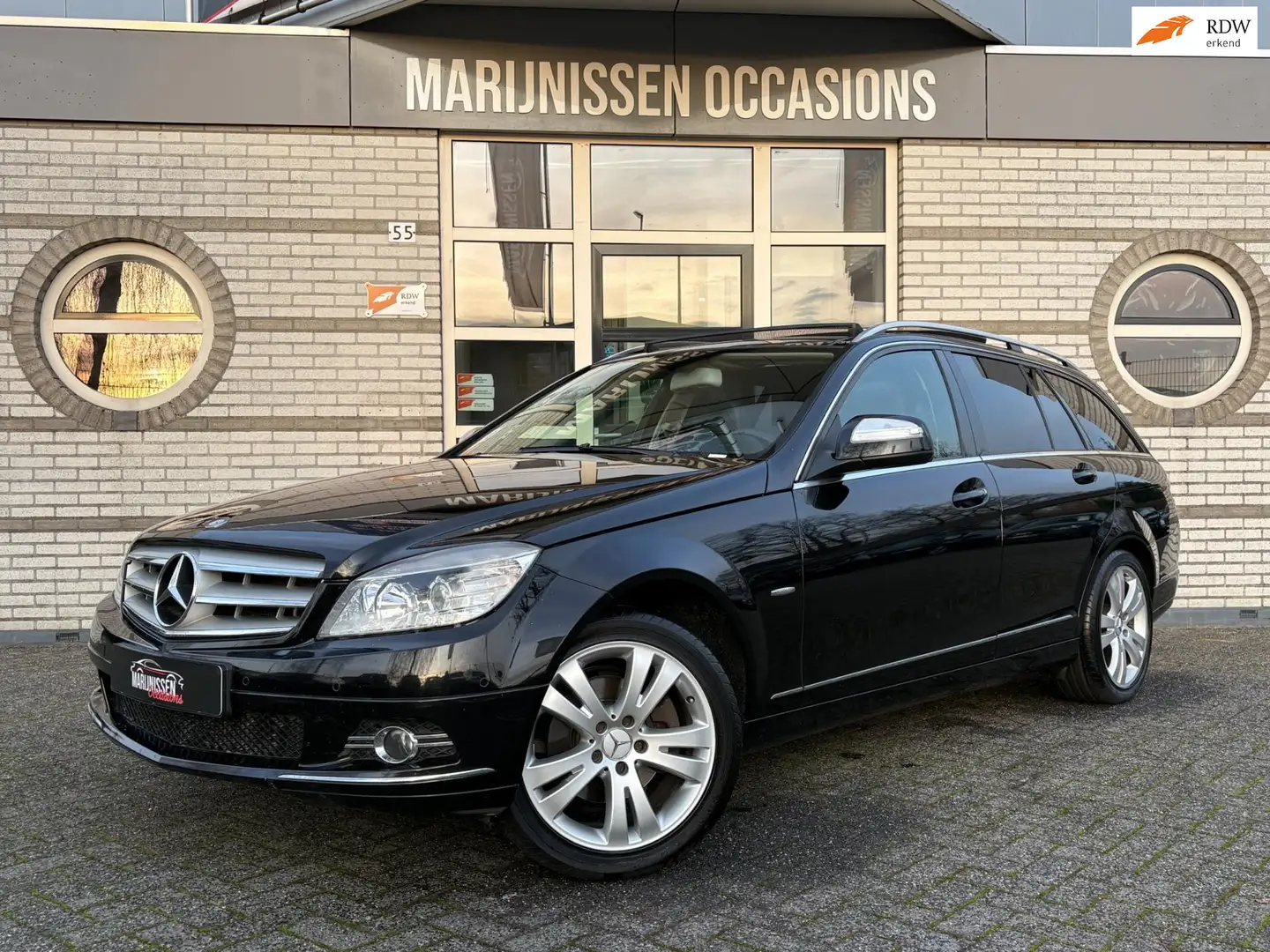 Mercedes-Benz C 200 K Avantgarde |Pano,Stoelvw,PDC| Schwarz - 1