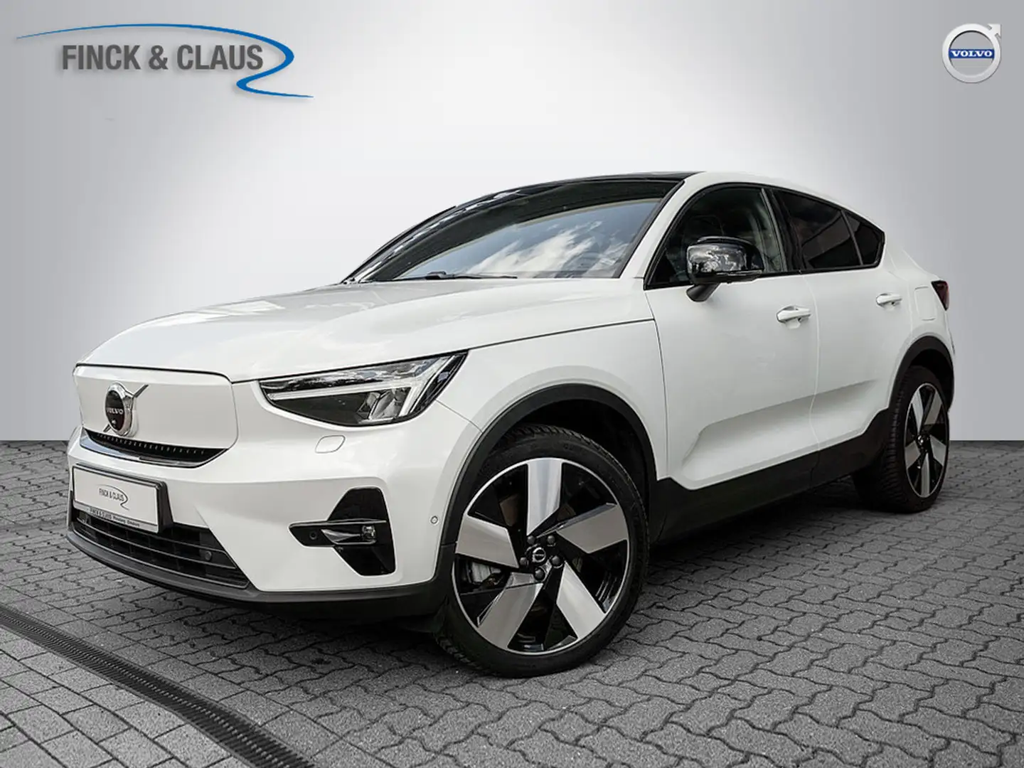 Volvo C40 Twin Engine Ultimate ACC LED PANO 360° Weiß - 1
