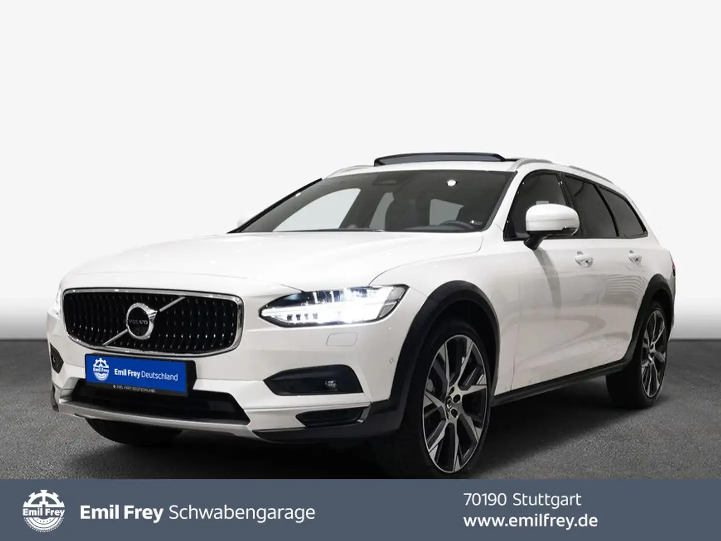 Volvo V90 Cross Country B4 D AWD Ultimate Weiß - 1