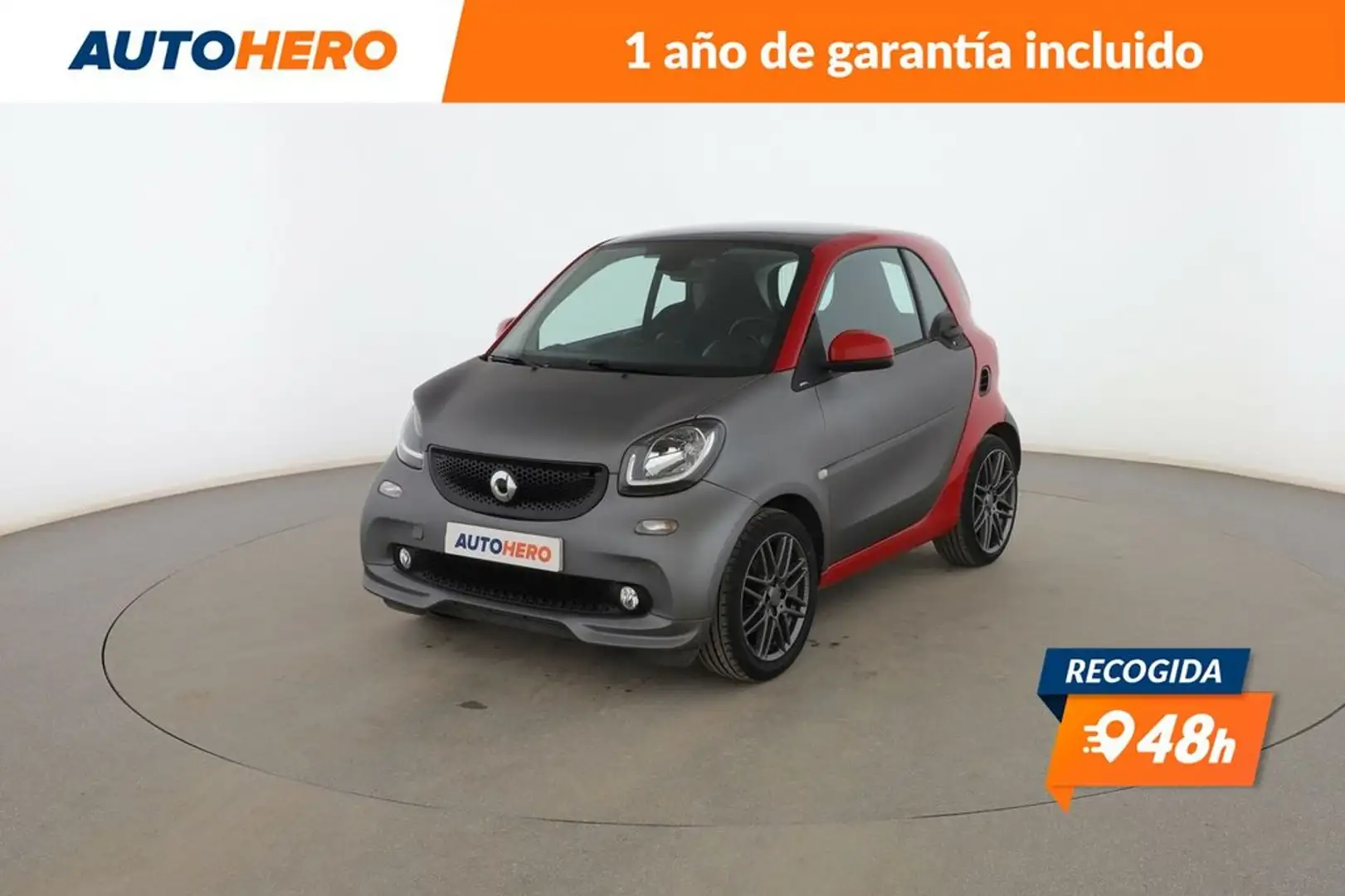 smart forTwo 0.9 Turbo Passion Gris - 1