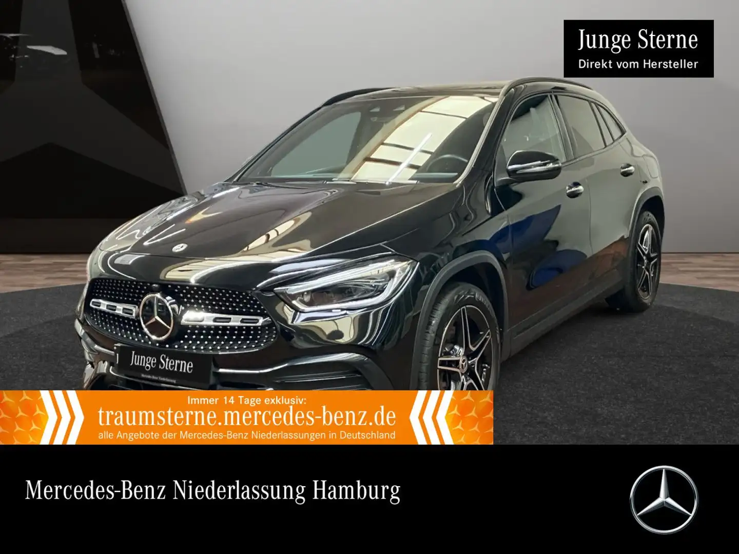 Mercedes-Benz GLA 250 e AMG+NIGHT+PANO+MULTIBEAM+BURMESTER+19" Schwarz - 1