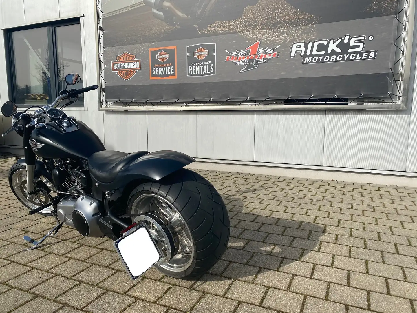 Harley-Davidson Fat Boy Special Ricks Umbau 300er Kodlin Schwarz - 2