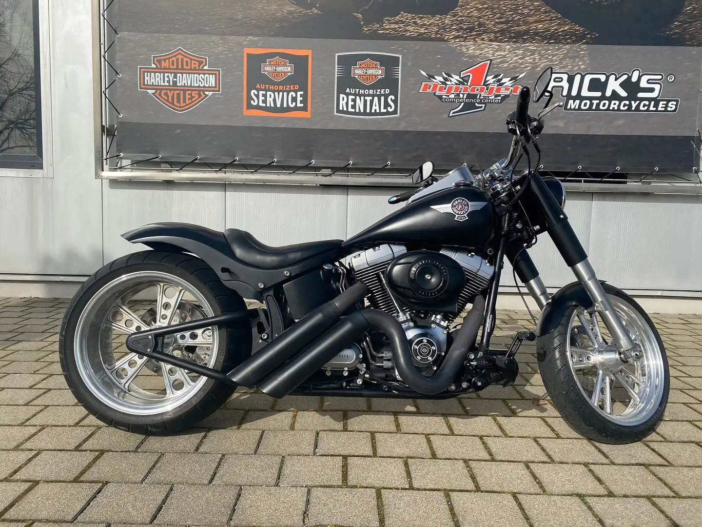 Harley-Davidson Fat Boy Special Ricks Umbau 300er Kodlin Schwarz - 1