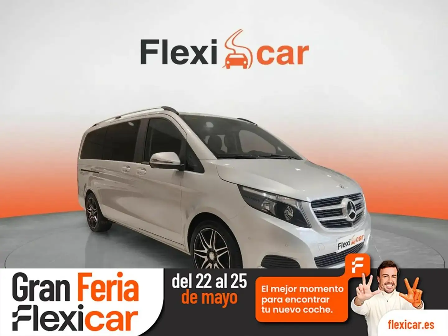 Mercedes-Benz V 220 220d Largo Avantgarde 7G Tronic Gris - 2