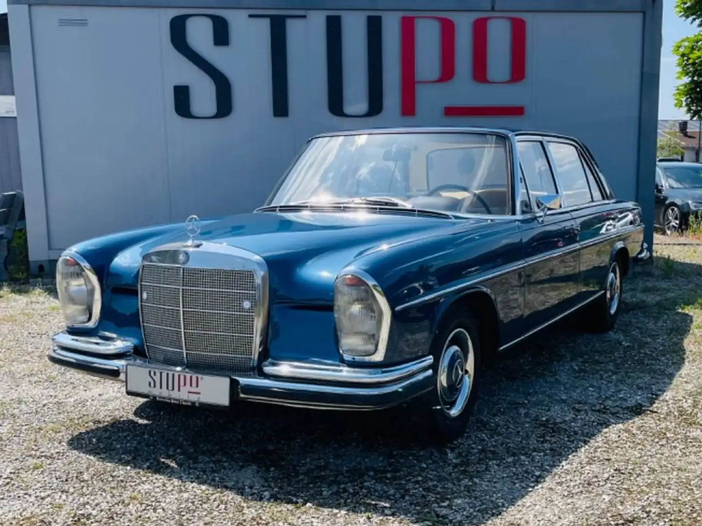 Mercedes-Benz 300 SEL W109 Luftfahrwerk M189 3.0L Bleu - 1
