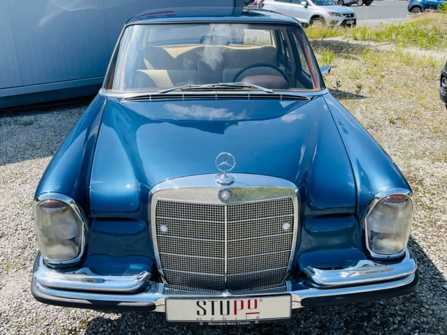 Mercedes-Benz 300 SEL W109 Luftfahrwerk M189 3.0L Bleu - 2