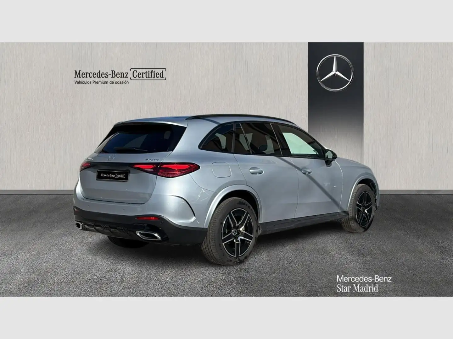 Mercedes-Benz GLC 300 de 4MATIC con tecnología híbrida EQ Plateado - 2