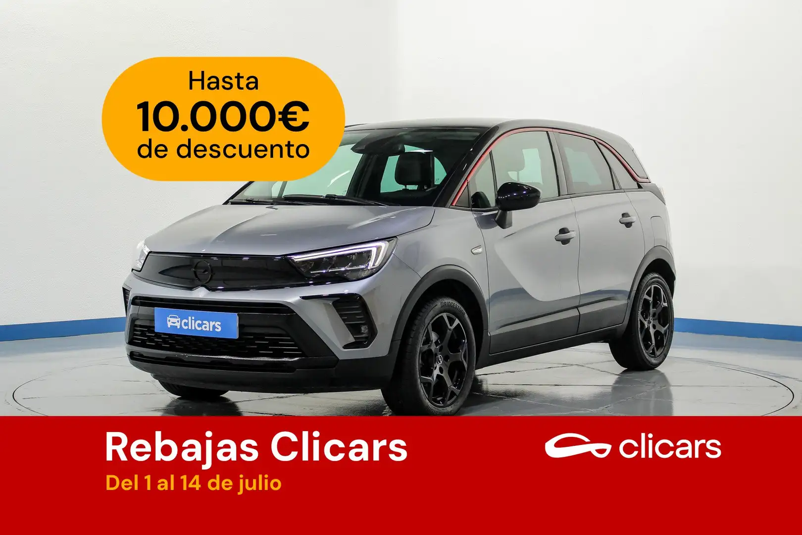 Opel Crossland 1.2 S&S GS Line 110 Plateado - 1