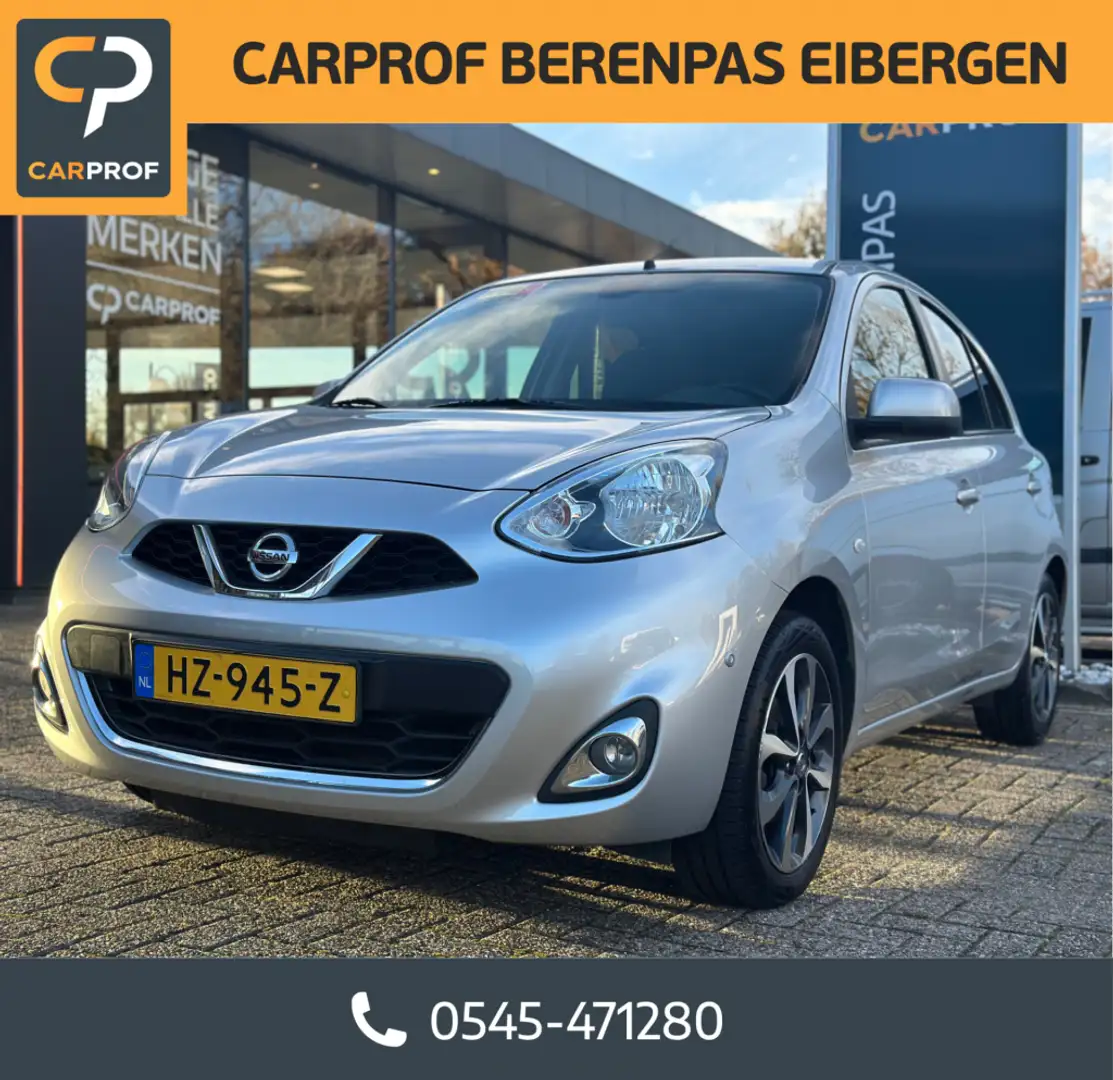 Nissan Micra 1.2 DIG-S Connect Edition N-TEC Dealeronderhouden Gris - 1