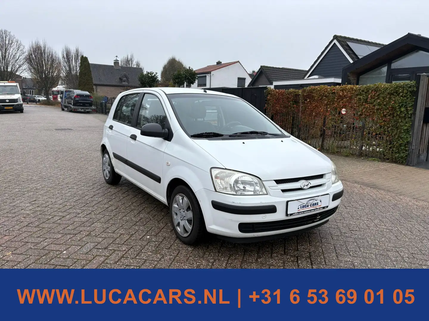 Hyundai Getz 1.1i Active Sky AIRCO + NIEUWE APK! Wit - 2