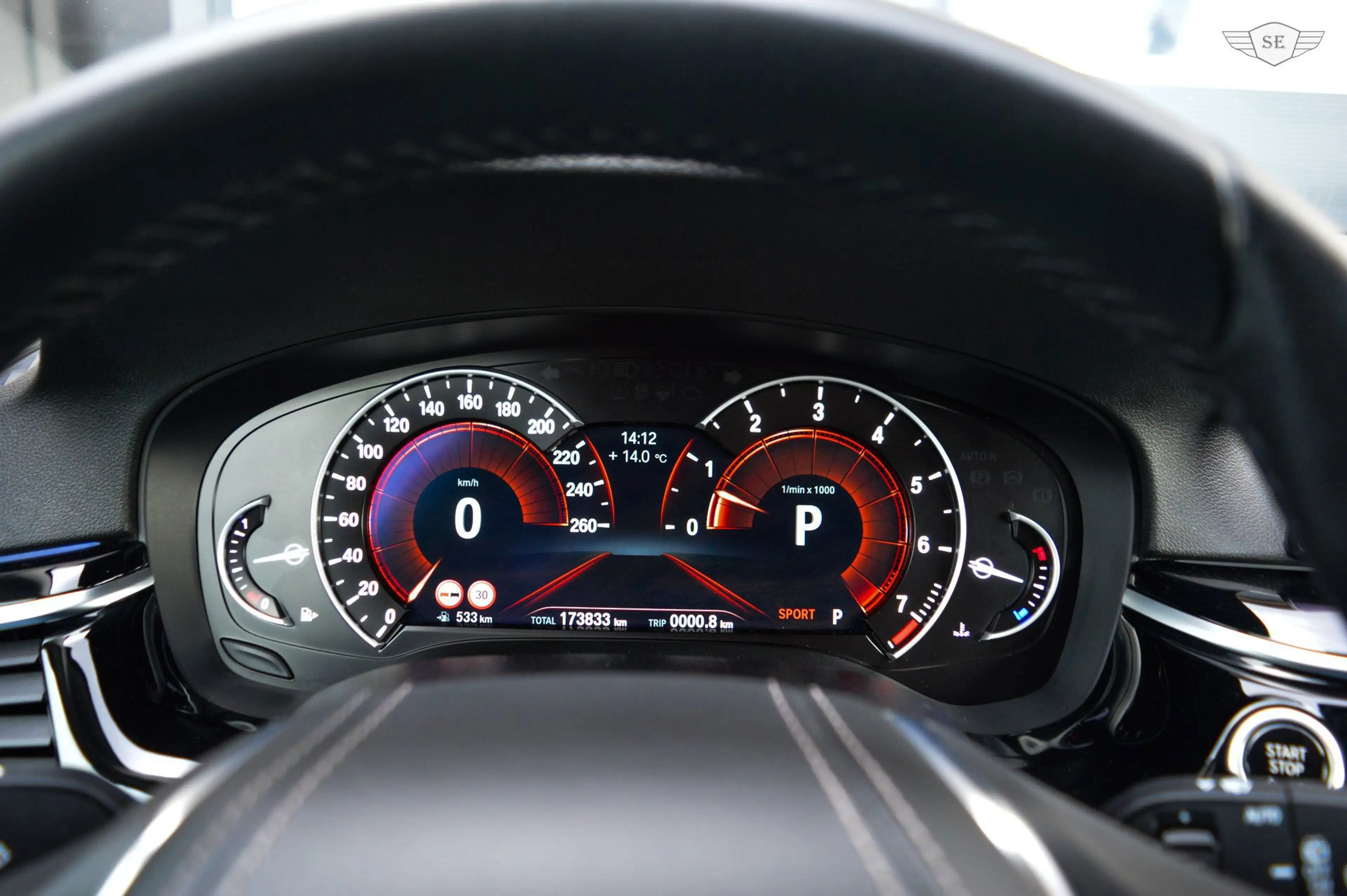 BMW 520 5-serie Touring 520i |SPORT|LED|CAMERA|CARPLAY|TOP — photo 8
