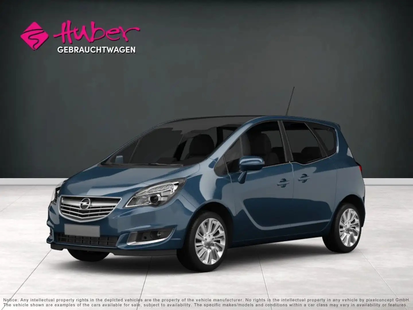Opel Meriva B 1.4 INNOVATION (*KAMERA*KLIMAAUT*AHK*) Bleu - 1