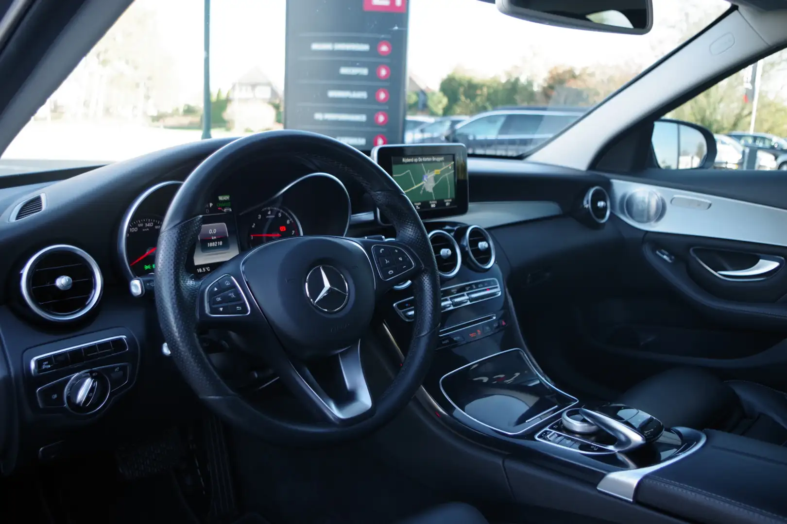 Mercedes-Benz C 350 e 279 PK Lease Edition, Trekhaak, Leder, Burmester Argent - 2