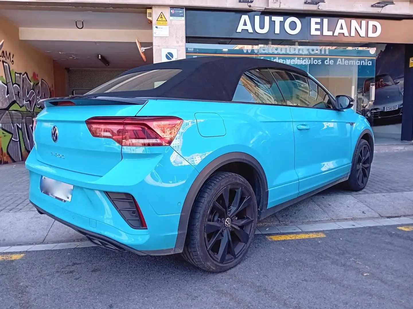 Volkswagen T-Roc Cabrio 1.5 TSI R-Line DSG7 Bleu - 1