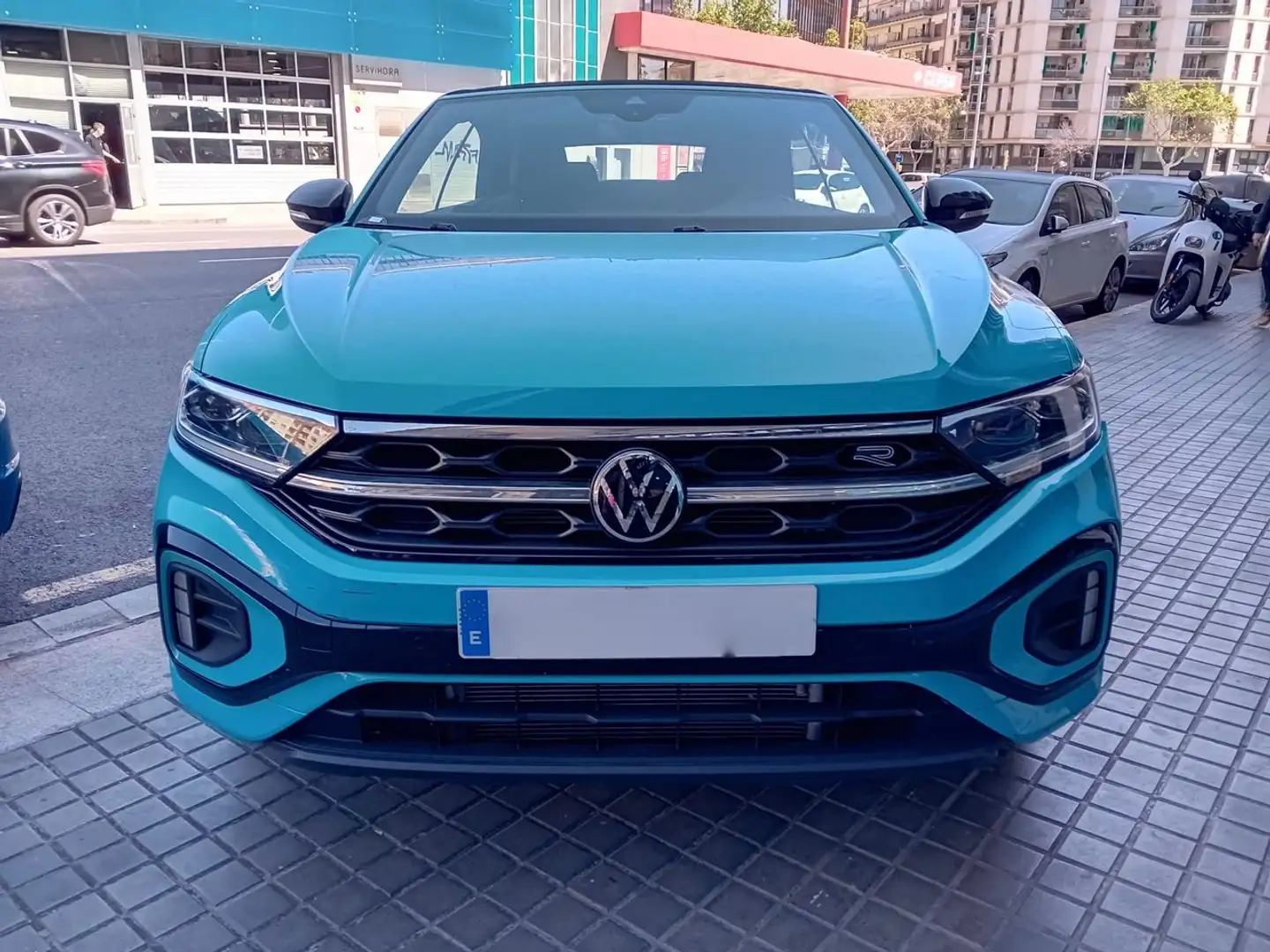 Volkswagen T-Roc Cabrio 1.5 TSI R-Line DSG7 Blauw - 2