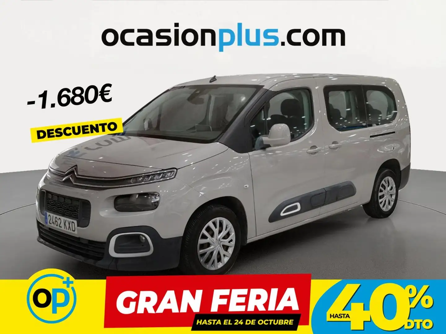 Citroen Berlingo BlueHDi S&S Talla XL Feel EAT8 130 Blanco - 1