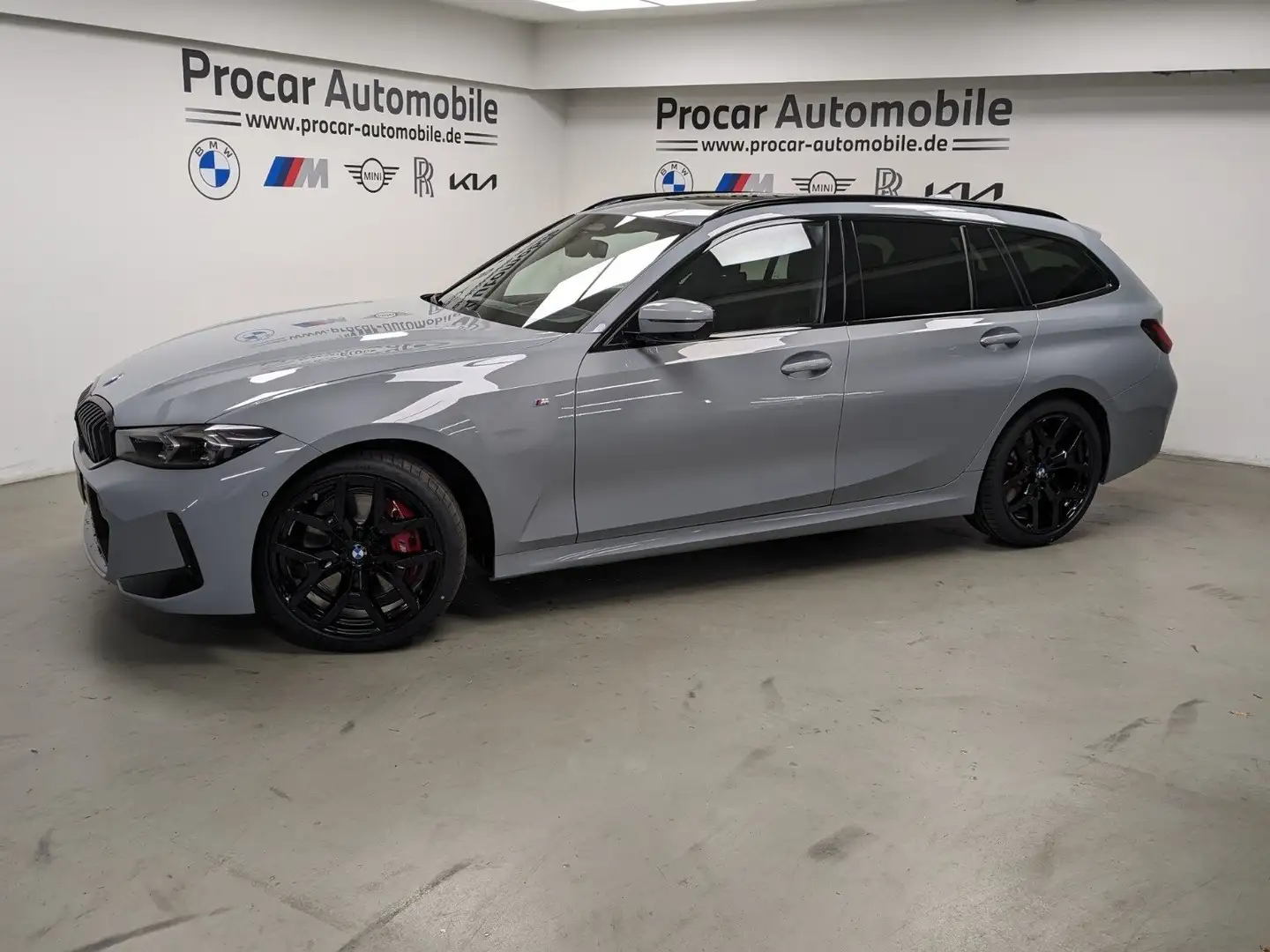 BMW 320 d xDrive MSport PANO HuD AHK H/K DA Prof PA+ Szary - 2