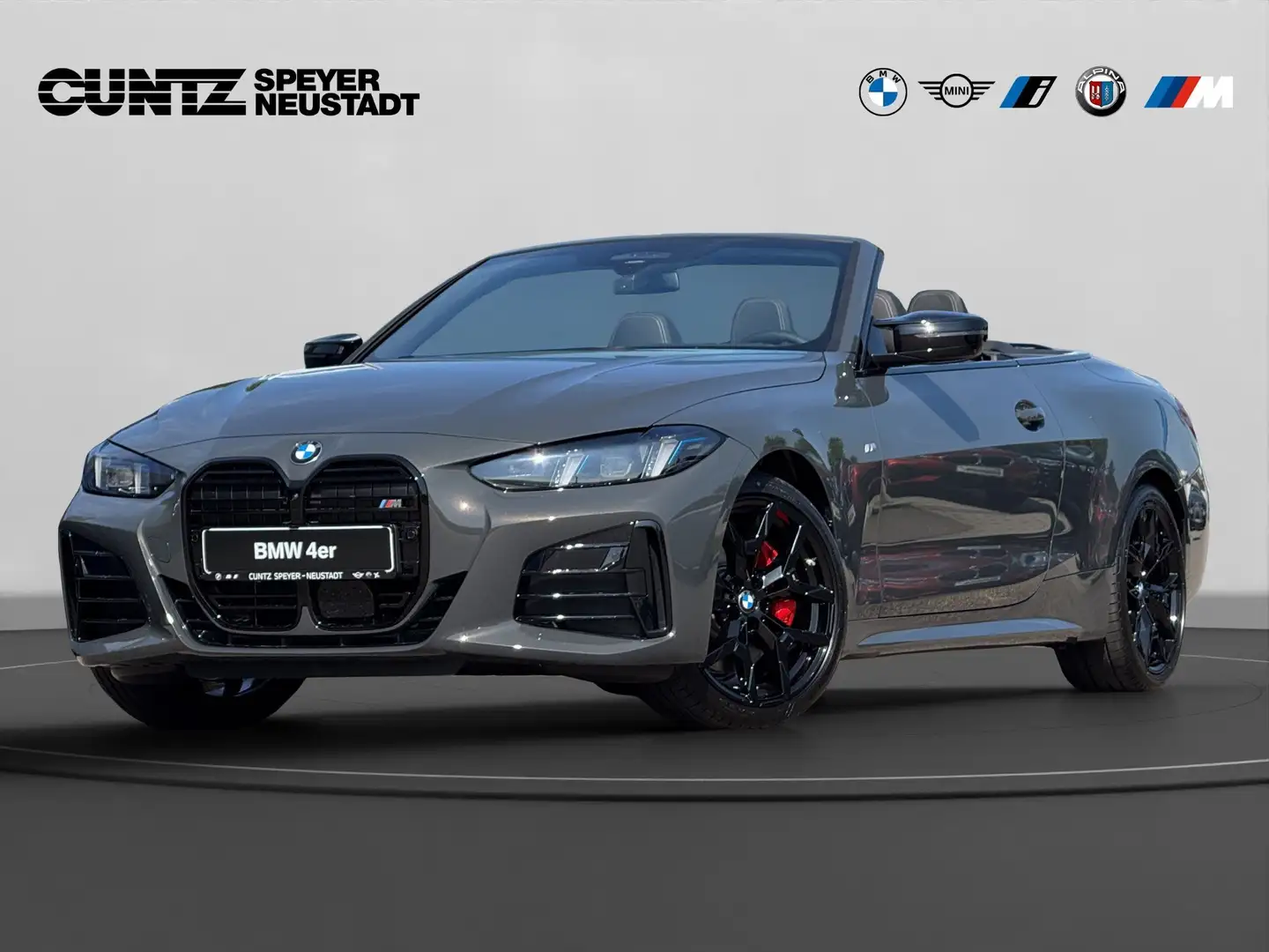 BMW 440 M440i Cabrio Sportpaket HK HiFi DAB LED RFK Komfor Gris - 2