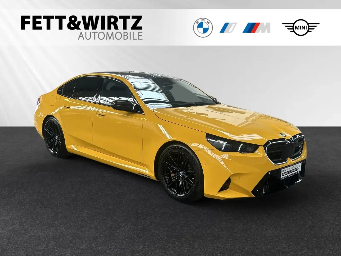 BMW M5 Limousine *Speedgelb*|MDriver'sPackage|B&W Gelb - 1
