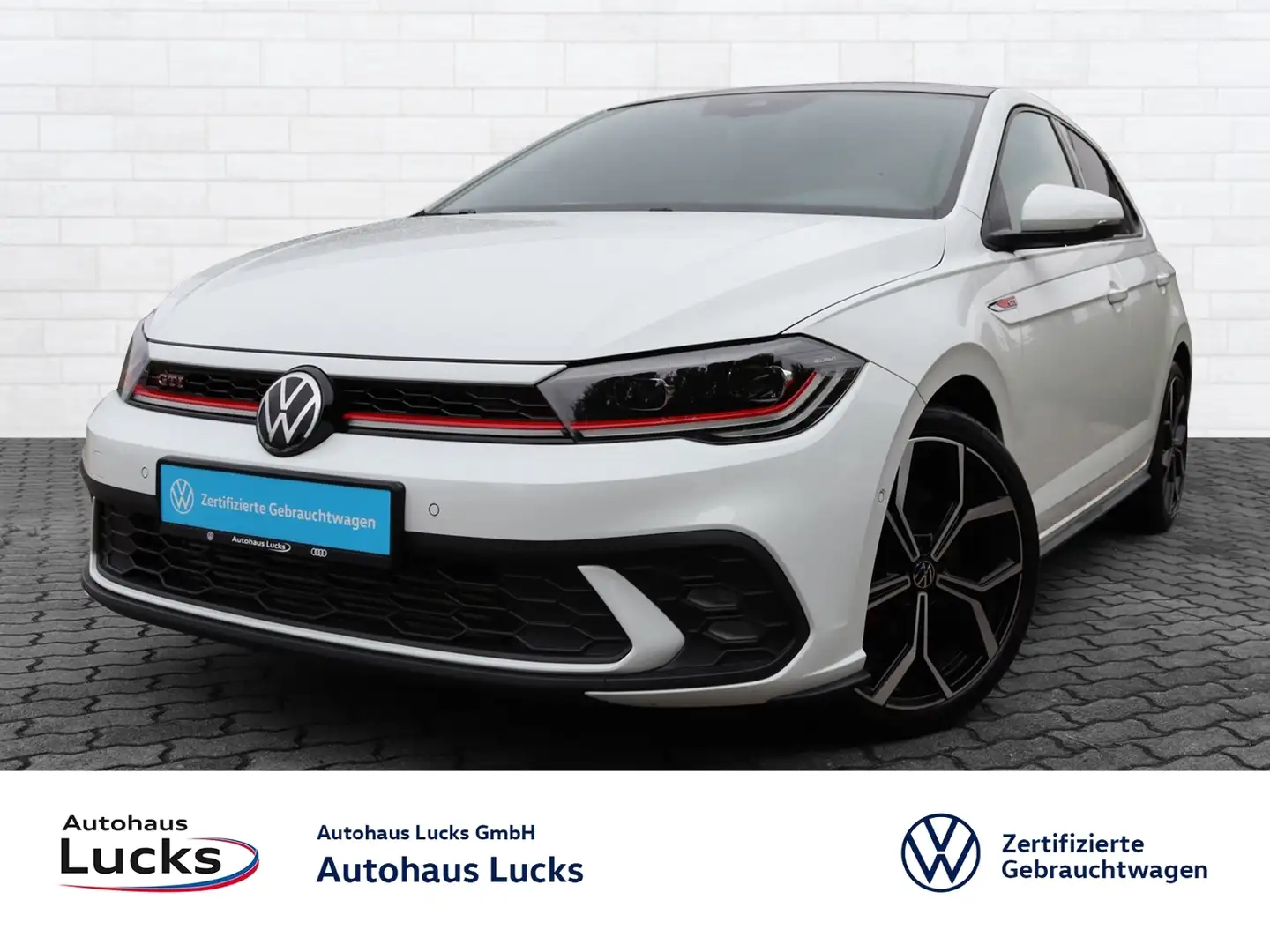 Volkswagen Polo GTI 2.0 TSI 7-Gang DSG Pano beats Alb - 1