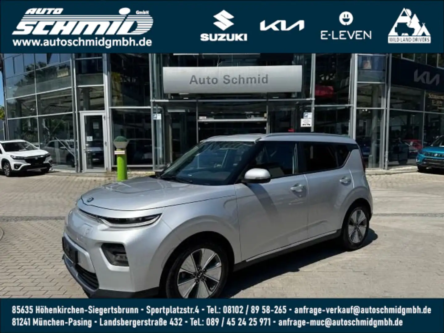 Kia Soul E-SOUL 204 PS VISION 3 PHASIG Argent - 1